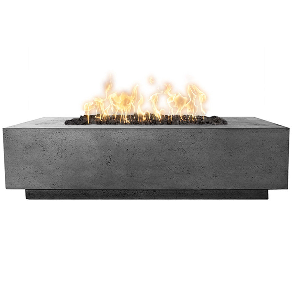 Prism Hardscapes PH-473 Tavola 8 Concrete Gas Fire Pit, 60x32-Inch