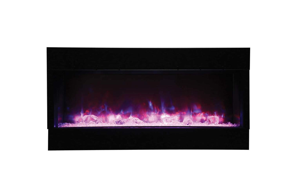 Amantii Tru-View Series Electric Fireplace, 40 Inch