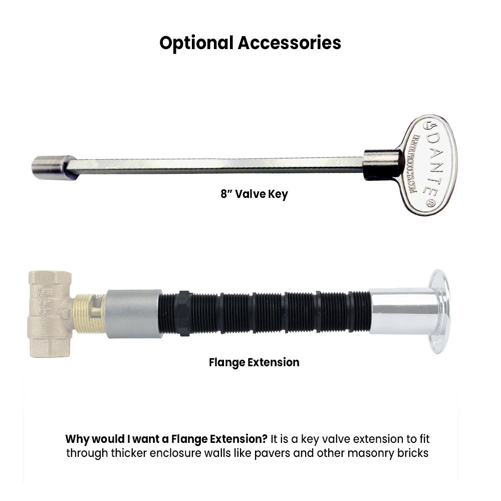 HPC Fire Replacement Flange & Key