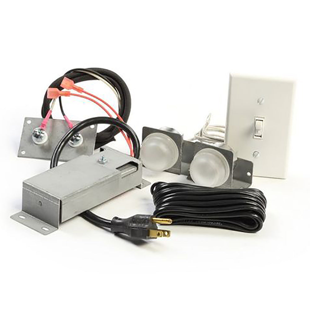 Kingsman Two-Lamp Universal Accent Light Kit for Glass Media Installations