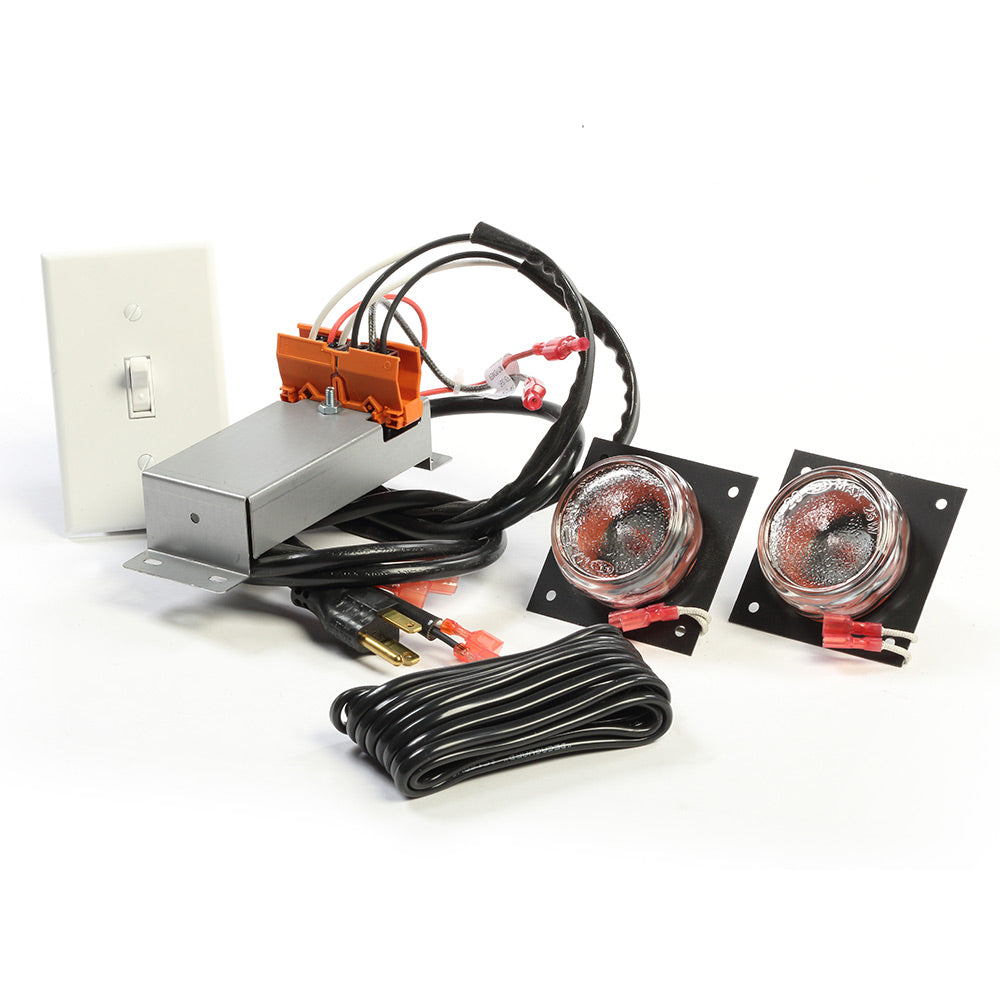 Kingsman Two-Lamp Universal Accent Light Kit for Glass Media Installations