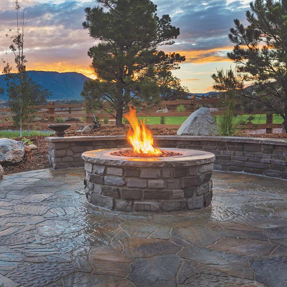 Warming Trends Universal Paver Kit with Mercury Flame Sensing Spark Ignition