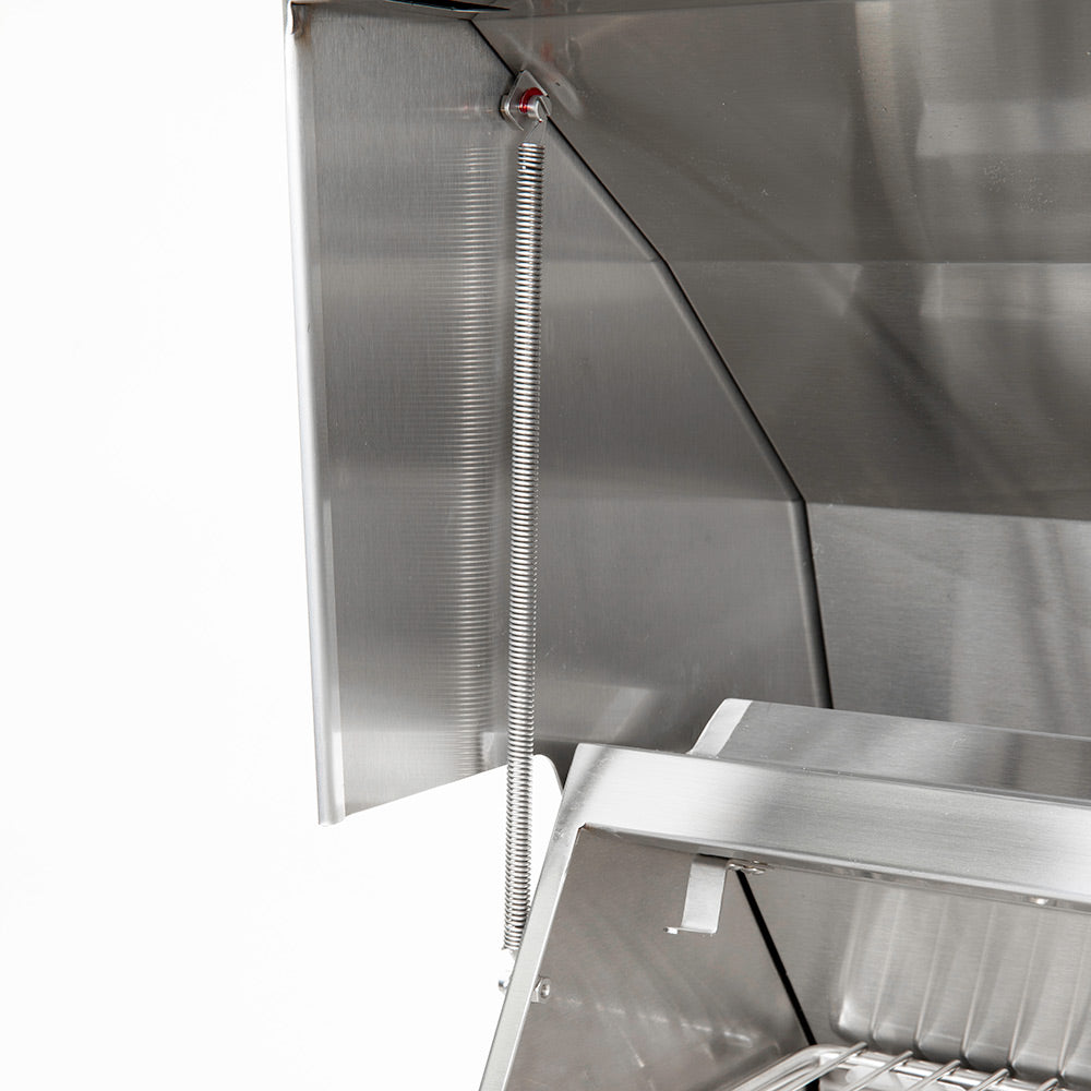 Viking 5 Series Stainless Steel Cart Gas Grill with ProSear Burner & Rotisserie, 54-Inch (VQGFS554)