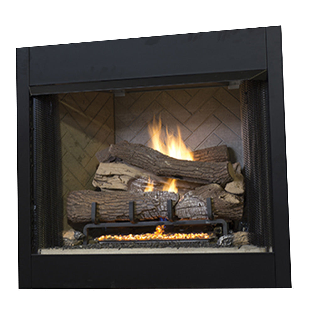 Superior VRT3536 36-Inch Firebox with Vent-Free Gas Log Set