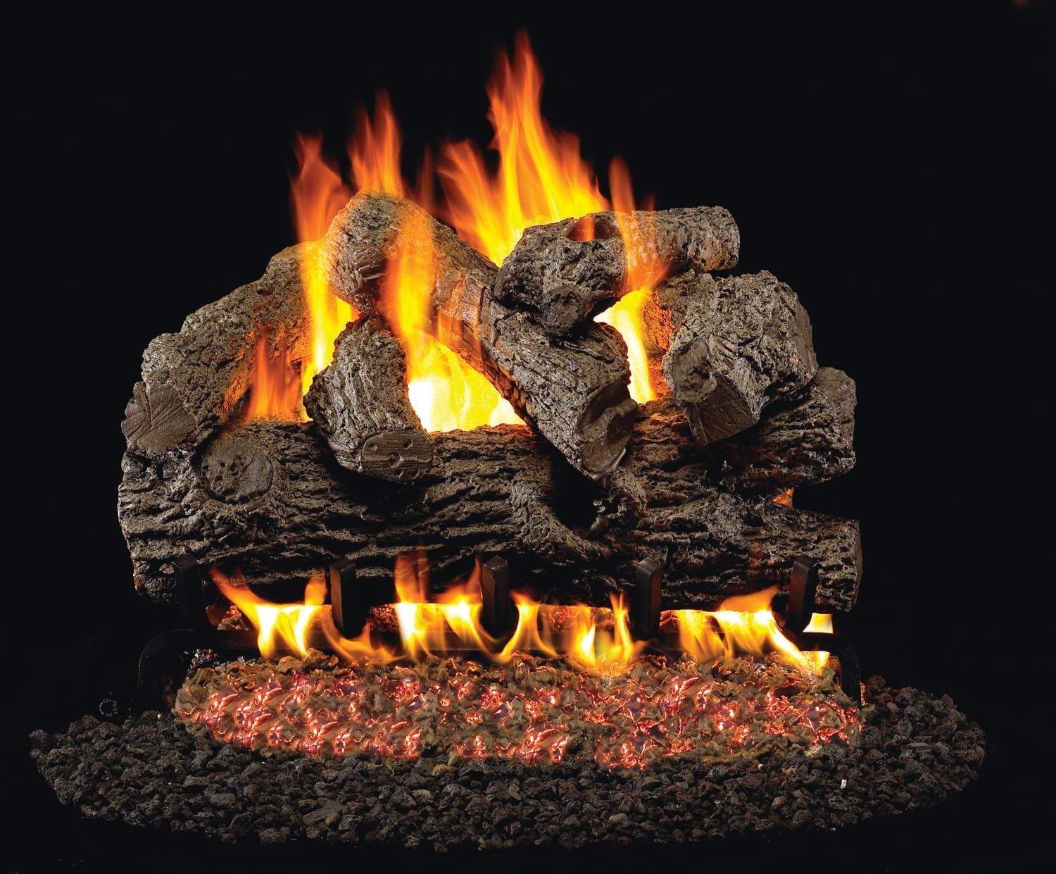 Real Fyre Royal English Oak Vented Gas Log Set