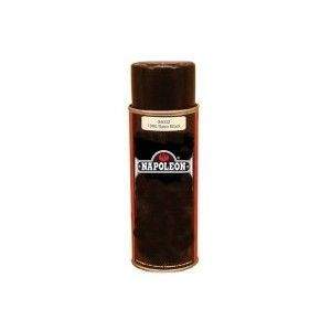 Napoleon wrought iron paint container, cylindrical brown metal canister