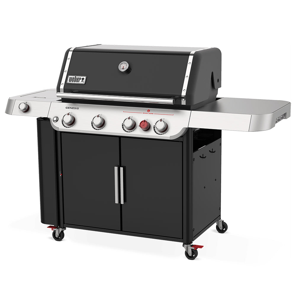 Weber Genesis 4-Burner Freestanding Gas Grill with Sear Burner and Side Burner (WEB-E-S-435)