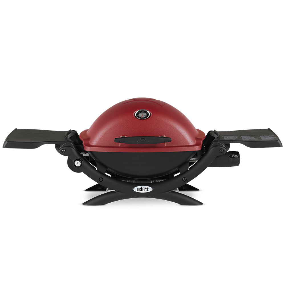 weber camping grill Weber Q 1200 Gas Grill (Liquid Propane) Titanium