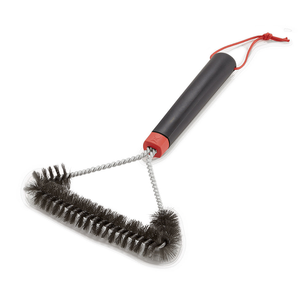 Weber 12-Inch Three-Sided Grill Brush