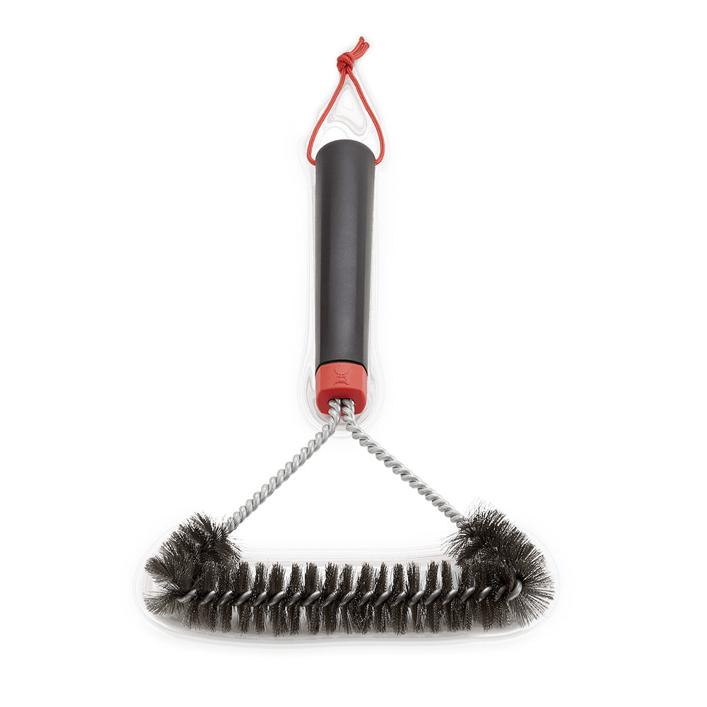 Weber 12-Inch Three-Sided Grill Brush