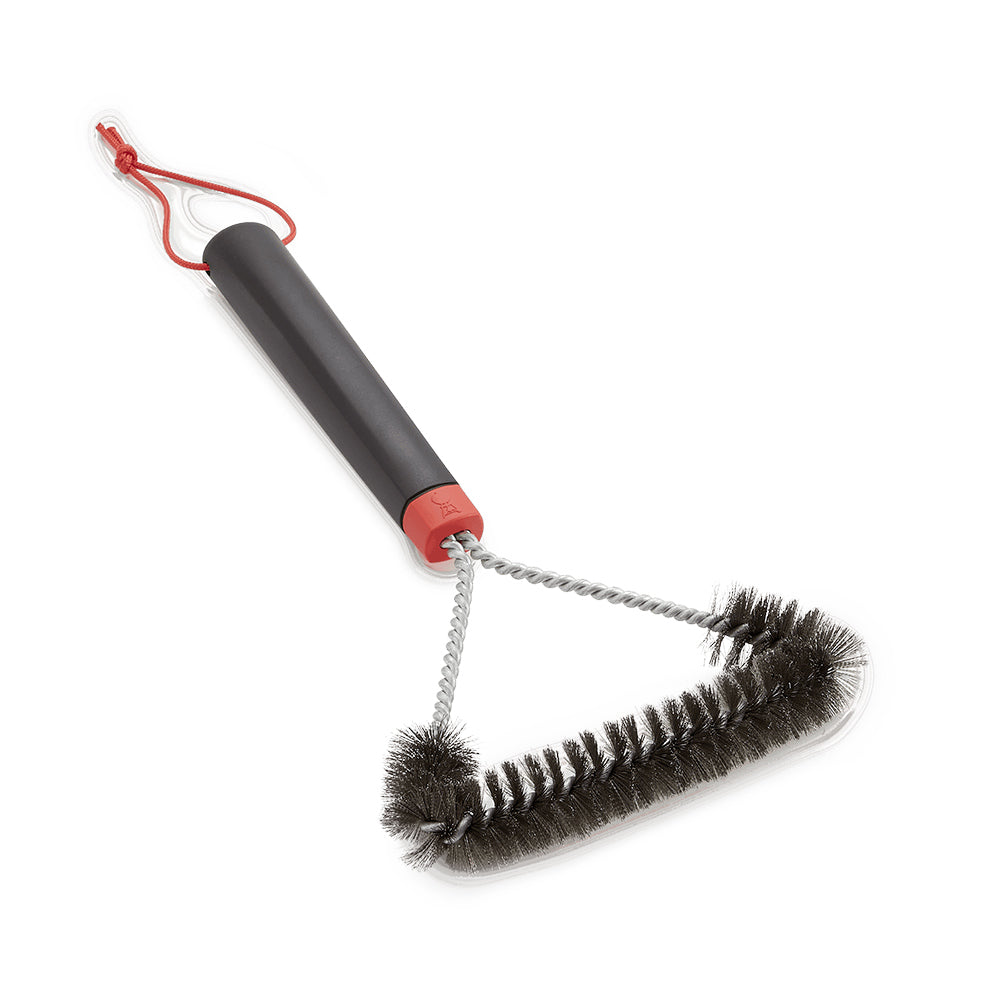 Weber 12-Inch Three-Sided Grill Brush