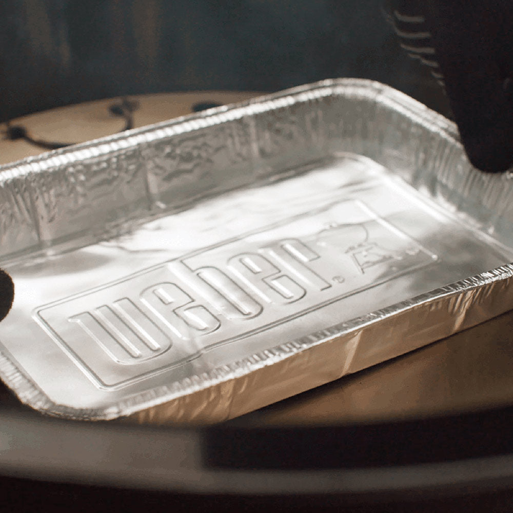 Weber Aluminum Drip Pans, 10pk, 9.1x13.1-Inch