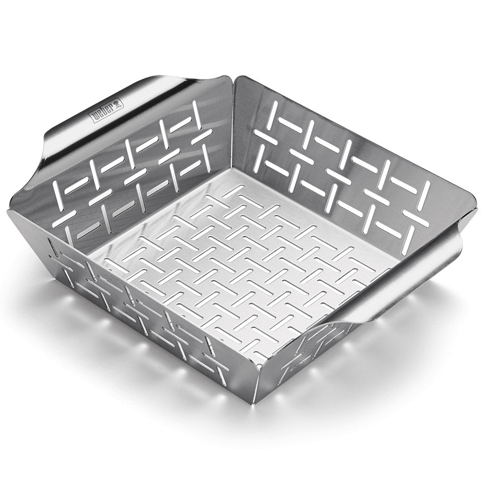 Weber Stainless Steel Small Deluxe Grilling Basket