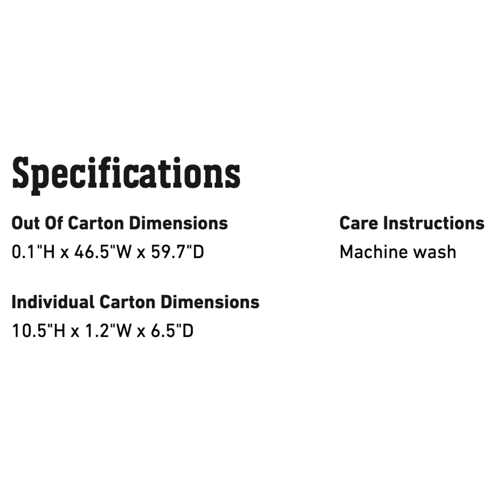 Weber apron specifications: dimensions and machine-wash care instructions