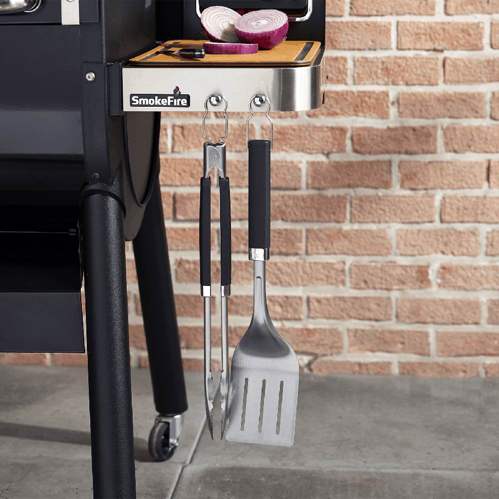 Weber Precision Grill Tongs and Spatula Set