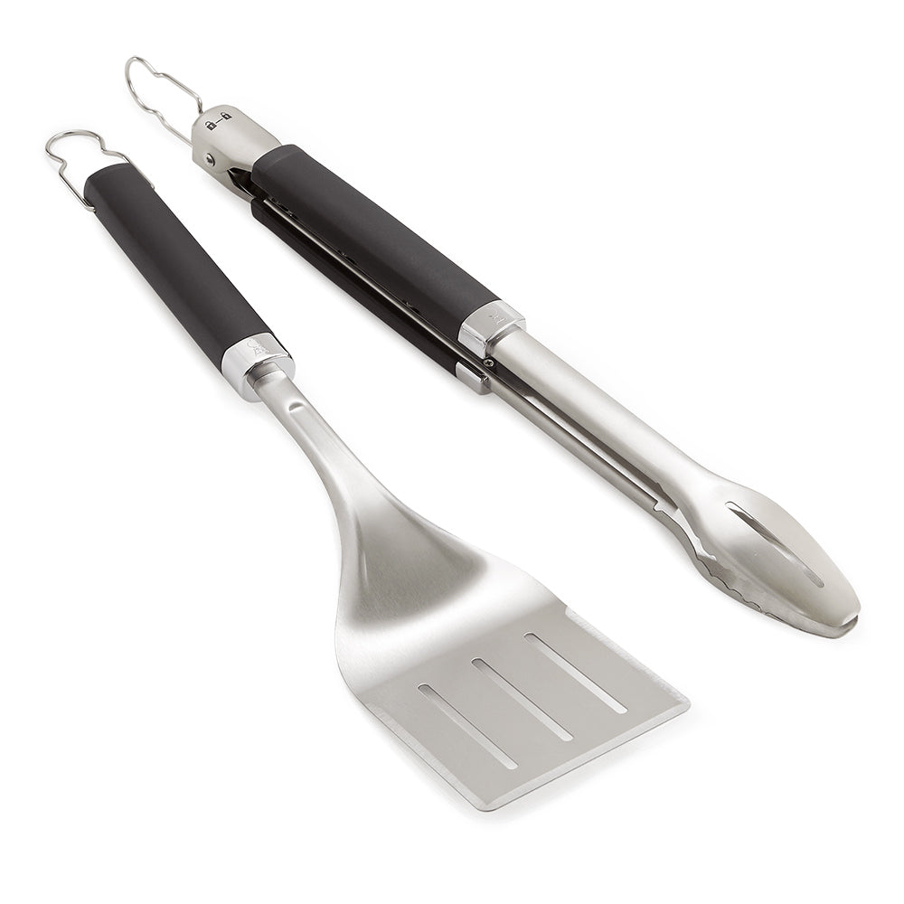 Weber Precision Grill Tongs and Spatula Set