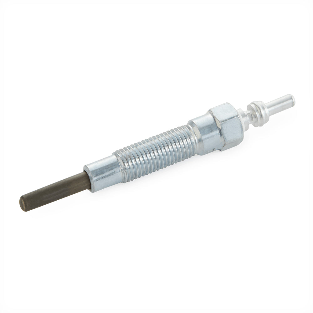 Weber glow plug with threaded metal body and dark ceramic tip, for grill igniter