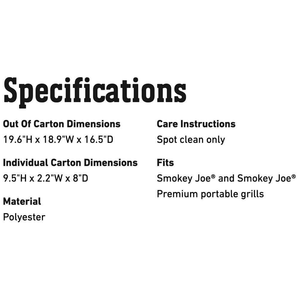 Product specifications sheet with dimensions, care instructions, and fit details.