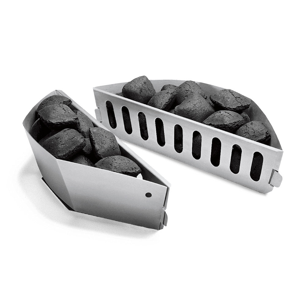 Weber Charcoal Baskets for 18-Inch or Larger Charcoal Grills, Set of 2