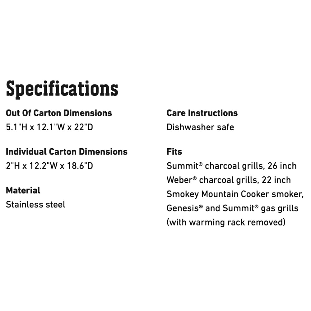 Weber Expansion Grilling Rack