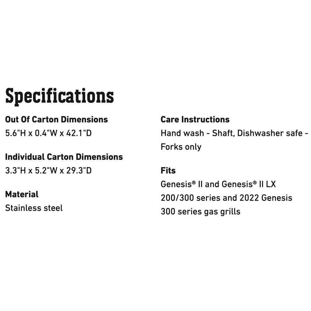 Weber Rotisserie Kit for Genesis 300 Series