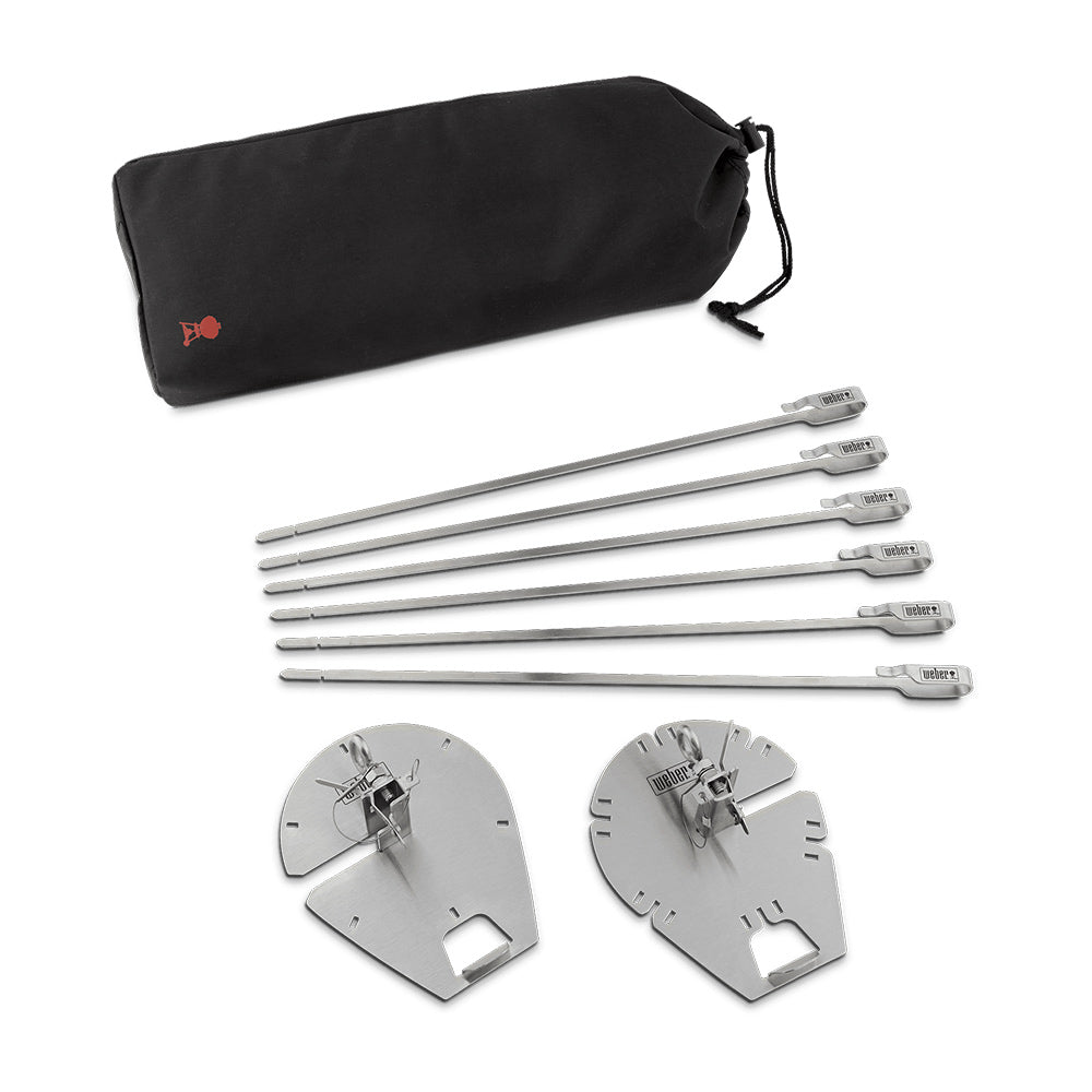 Weber Crafted Rotisserie Skewer Set