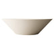 Cream concrete fire bowl with wide angled rim