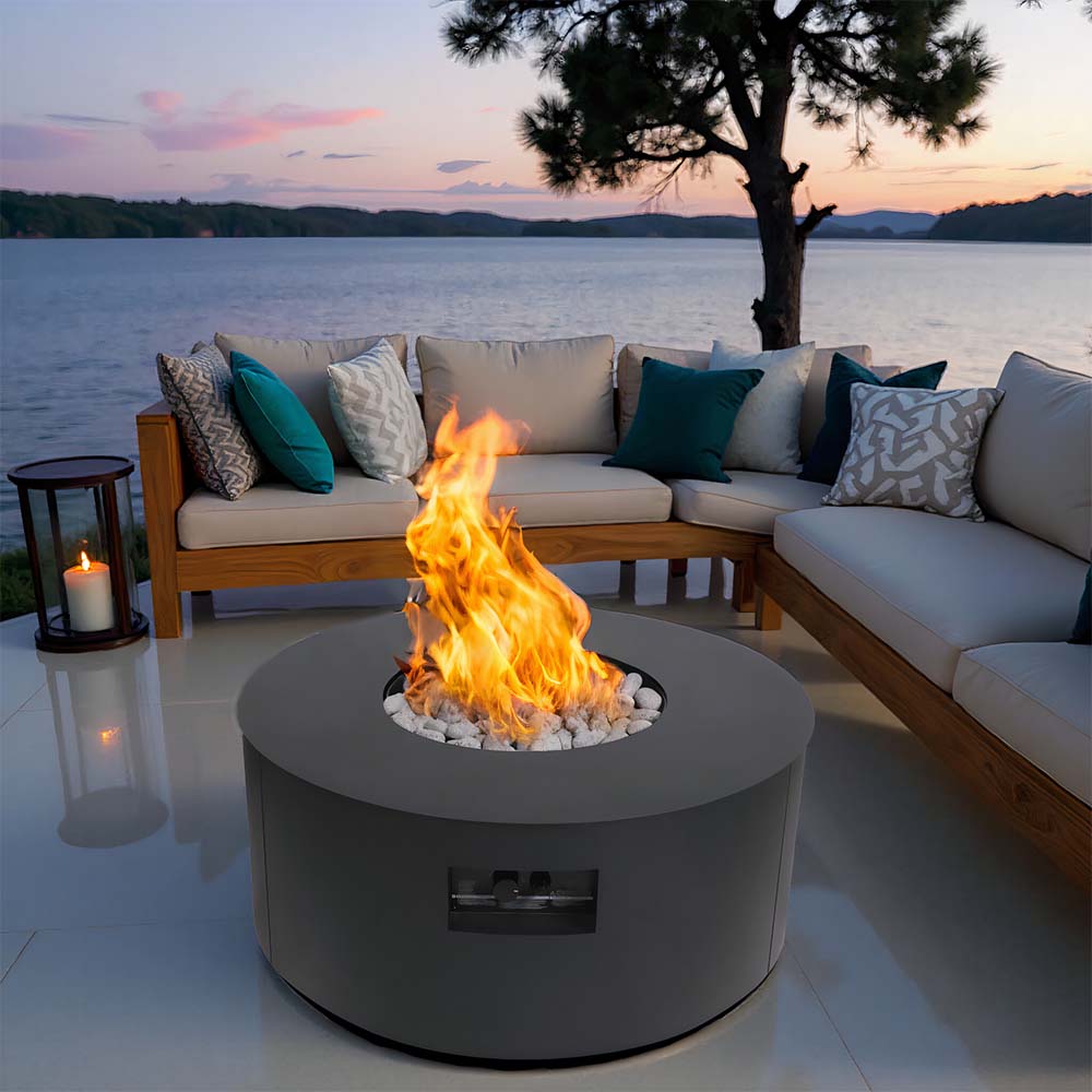 Warming Trends AON 42-Inch Round Gas Fire Table