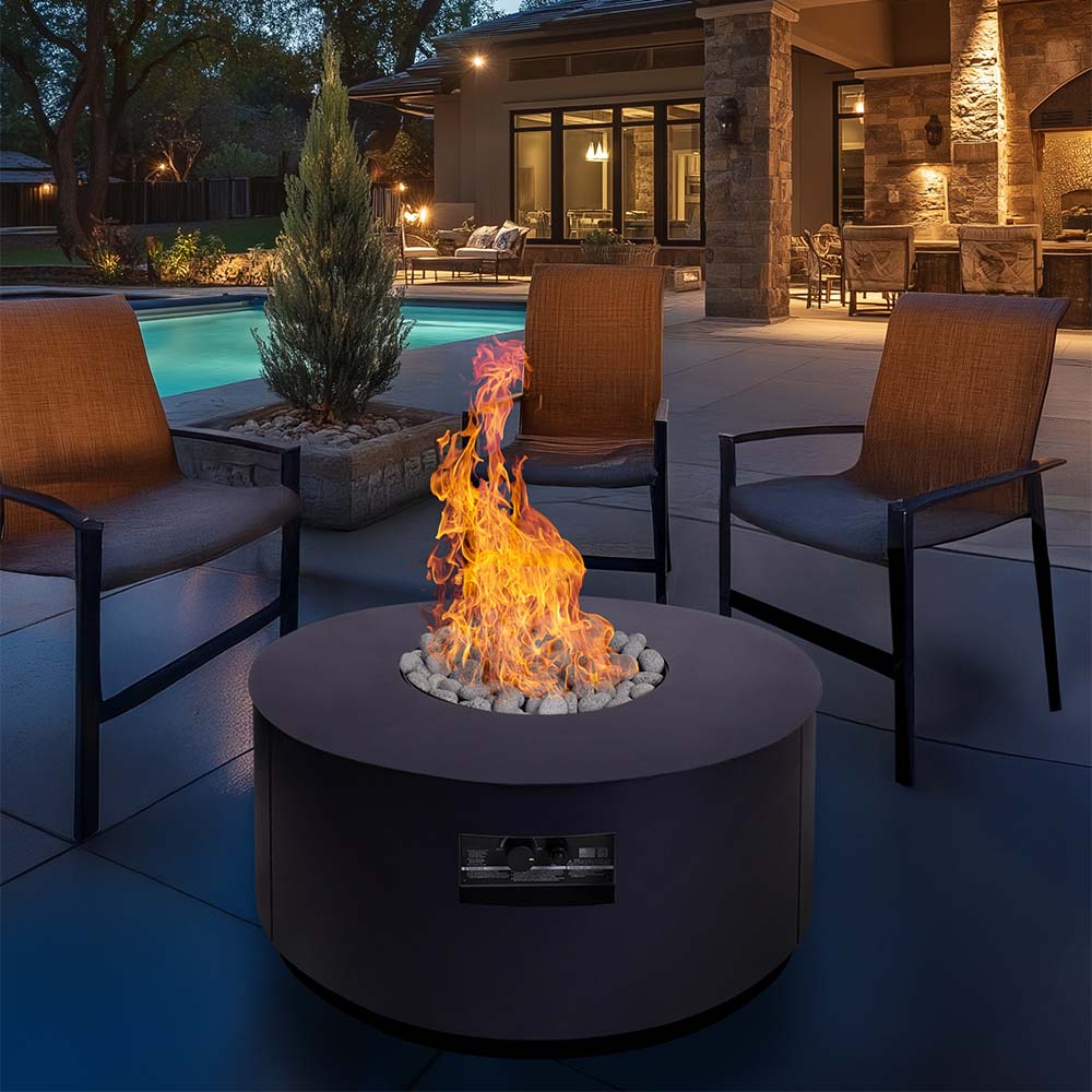 Warming Trends AON 42-Inch Round Gas Fire Table