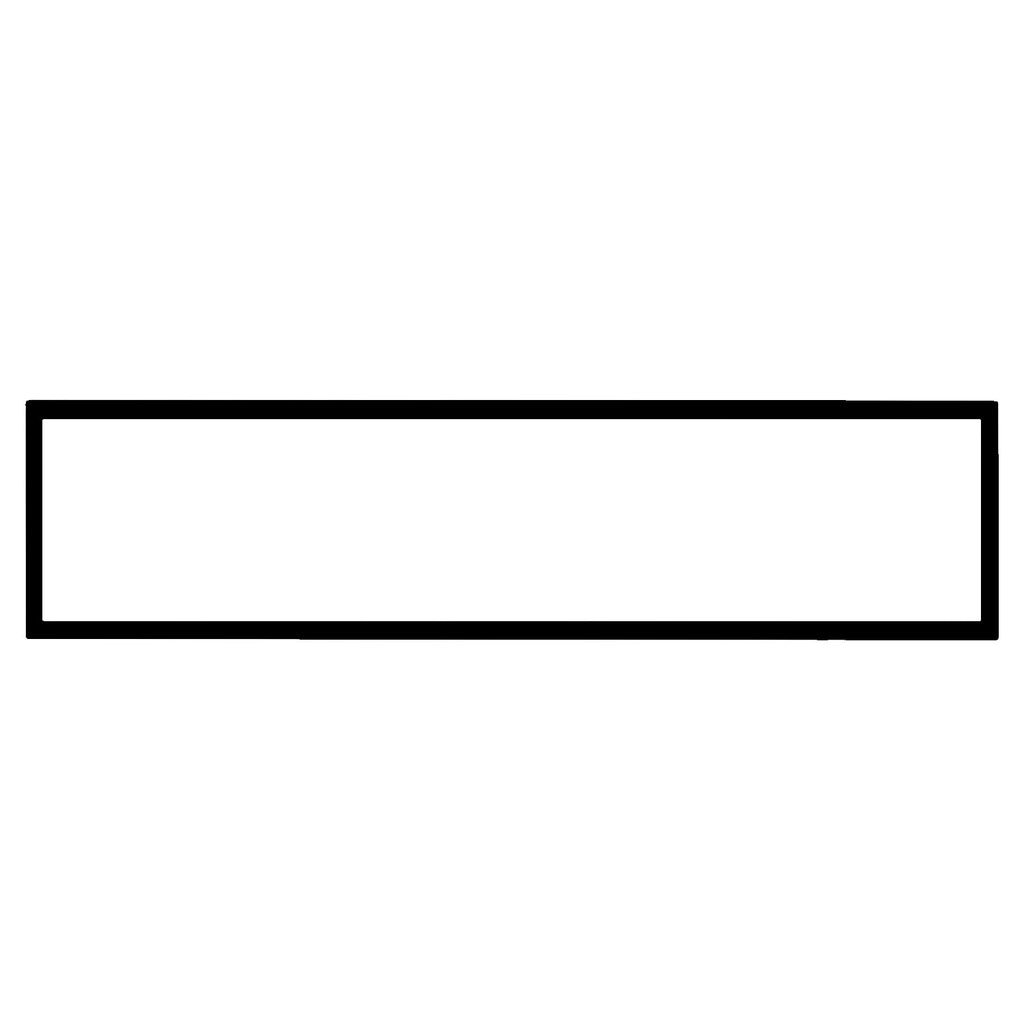 Black metal fireplace trim frame, clean rectangular opening