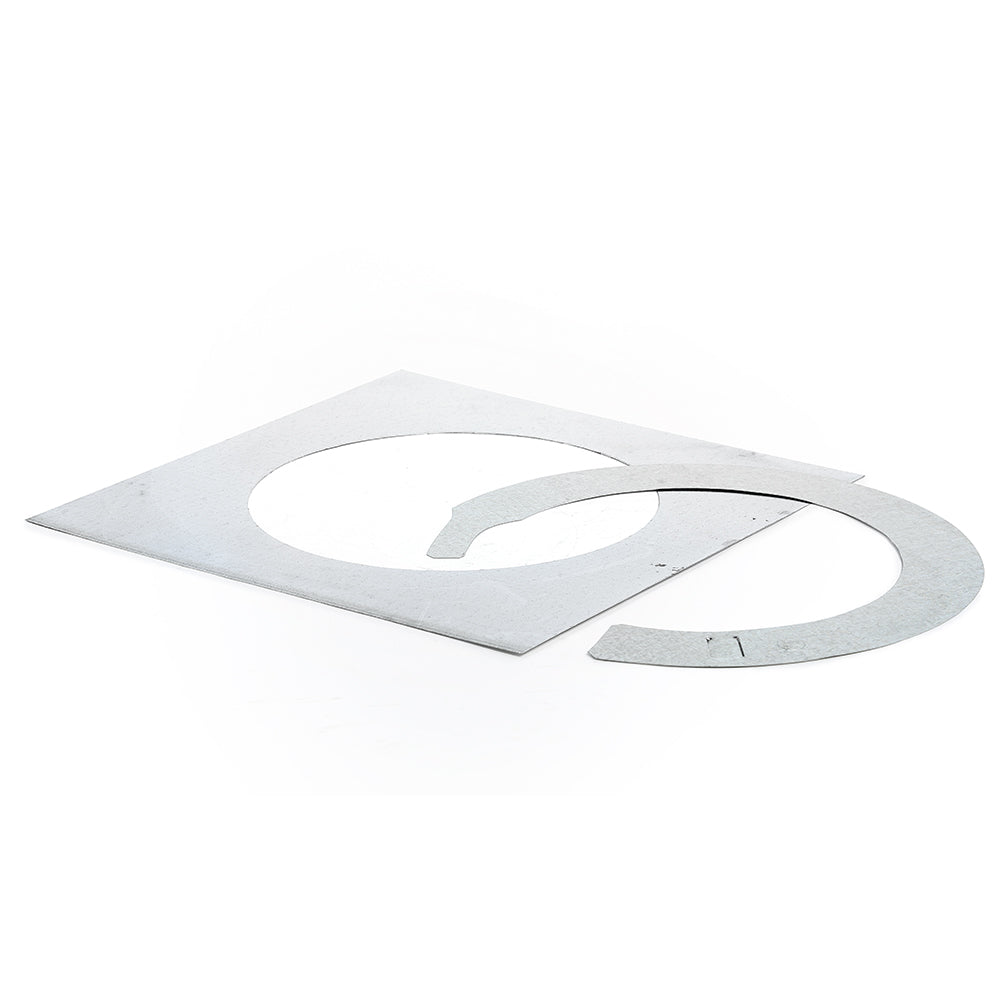 Kingsman 8-Inch Storm Collar for 5x8-Inch Vertical Venting Installations