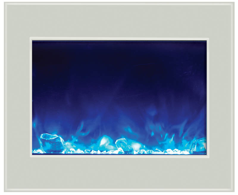 Amantii ZECL-BG Zero Clearance Series Built-In Electric Fireplace