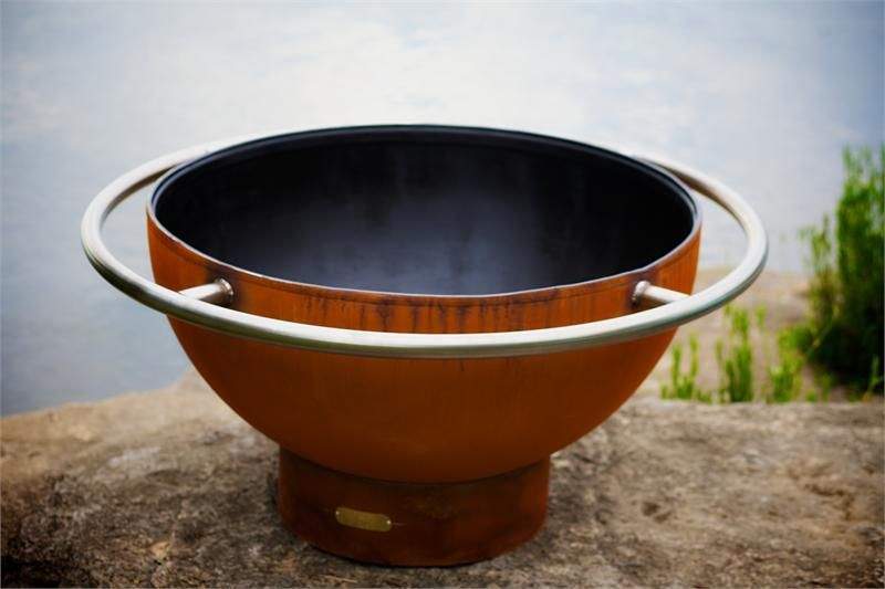 Fire Pit Art Luna Wood Fire Pit