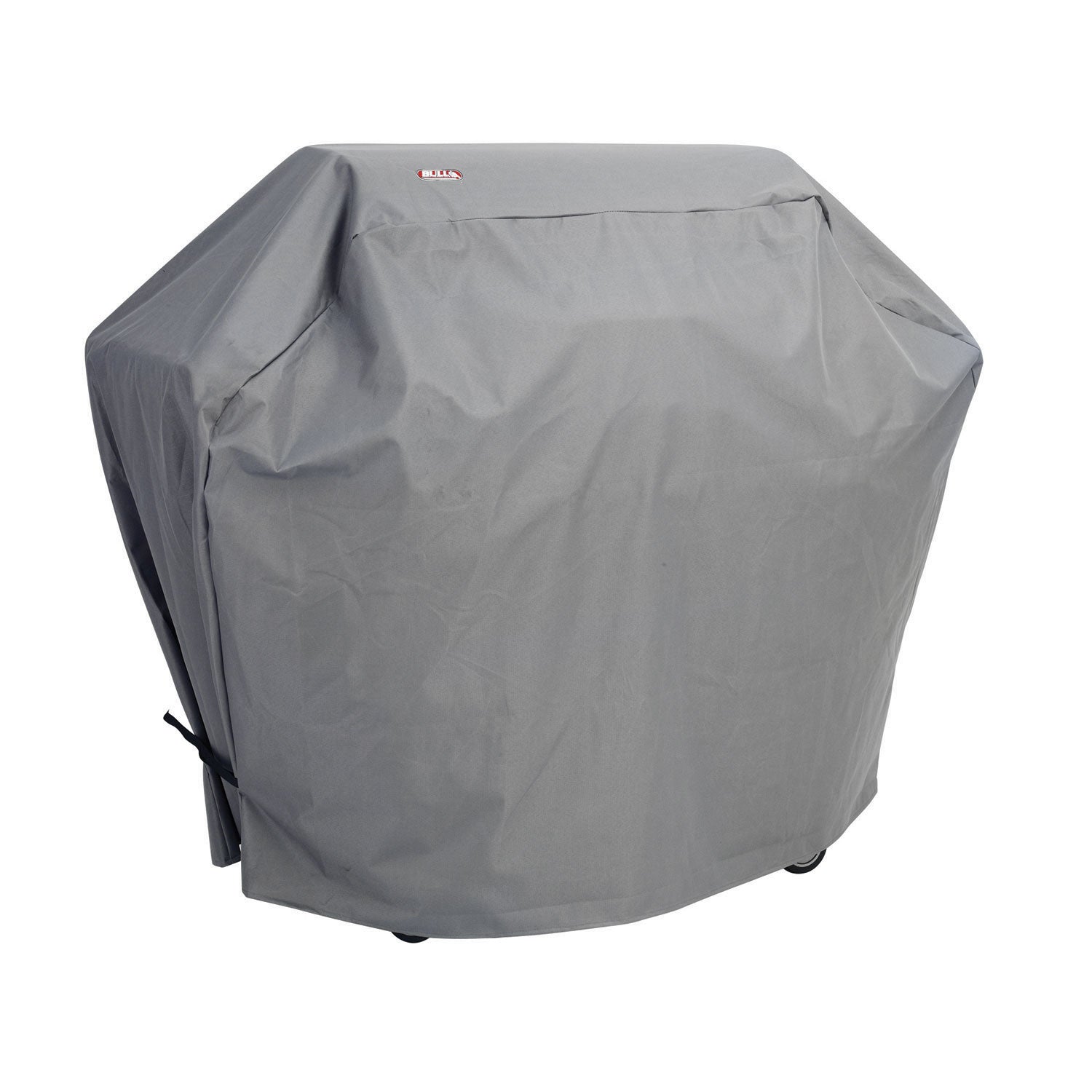 30-inch grill cart cover, gray waterproof-style with front tie straps
