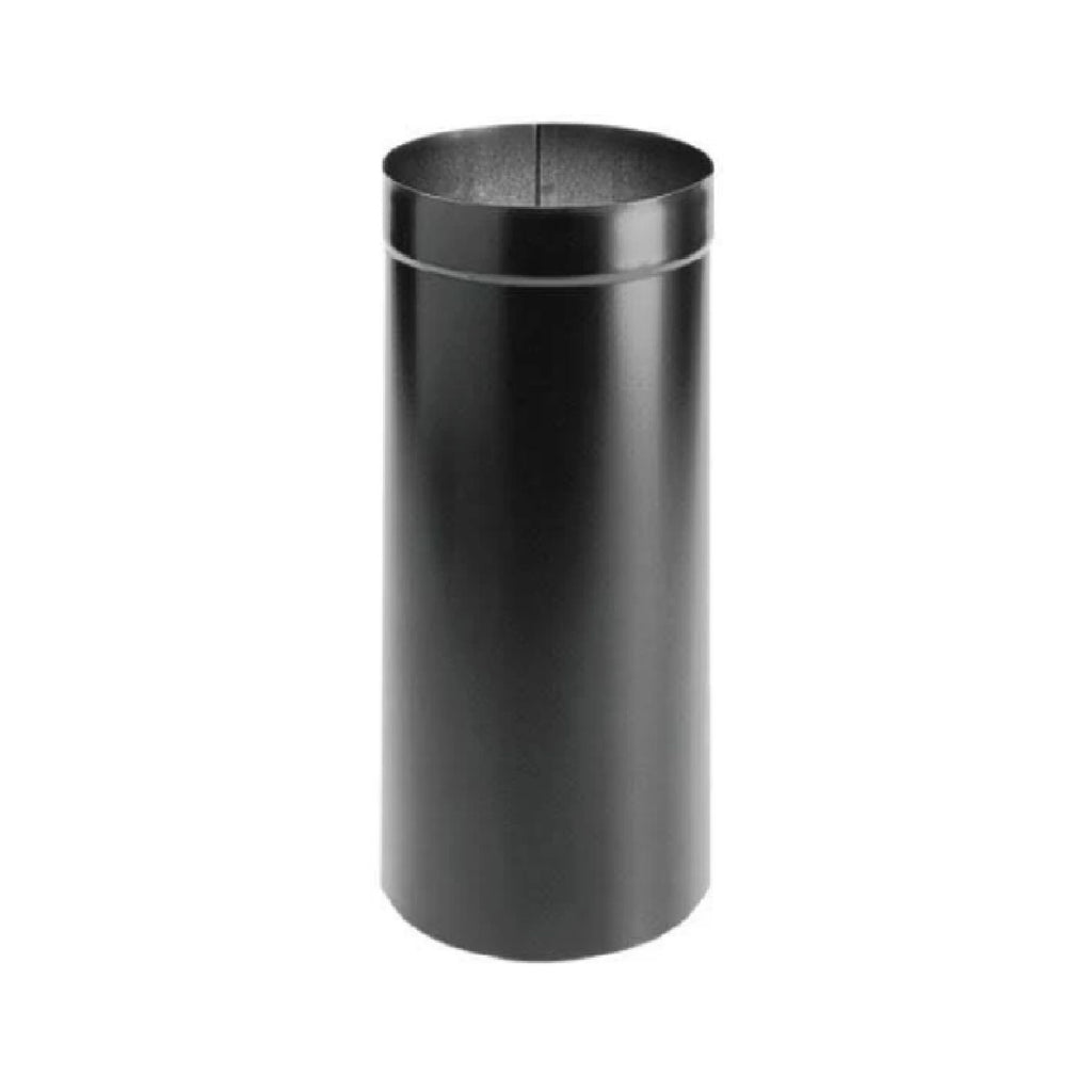 DuraBlack oval-to-round adapter, dark metal cylindrical piece with flared rim
