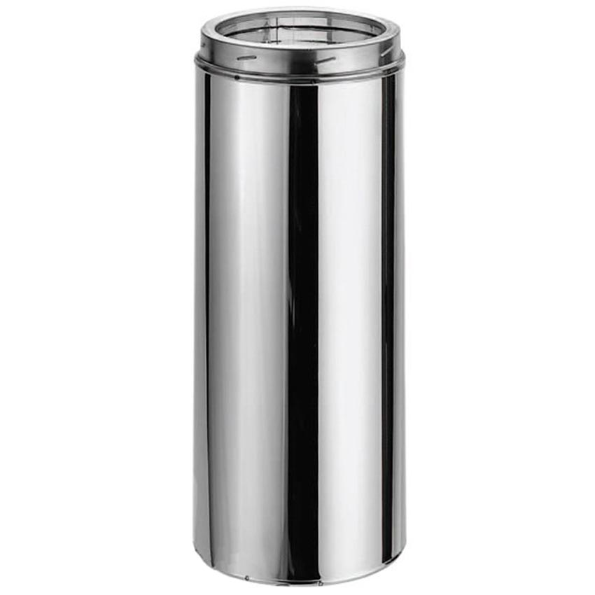DuraVent DuraTech 5-Inch Diameter Stainless Steel - with Carton Filler Chimney Pipe, 60-Inches