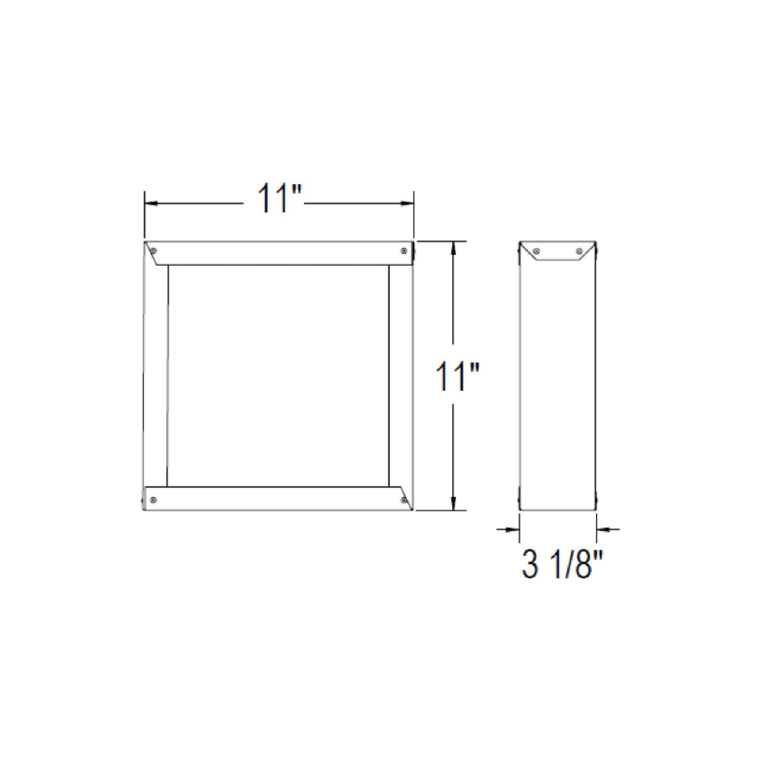 Duravent Vinyl Siding Standoff Box