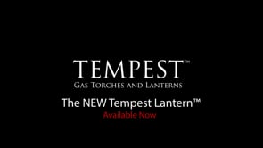 Tempest Torch Gas Lantern Torch Head with Deck Mount Assembly