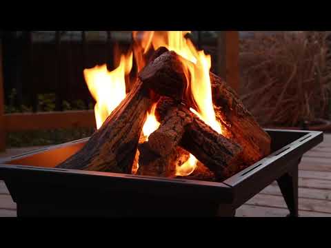 Kingsman FP2785LPT-FL 27-Inch Rectangular Push Button Spark Ignition Propane Fire Pit Burner Kit