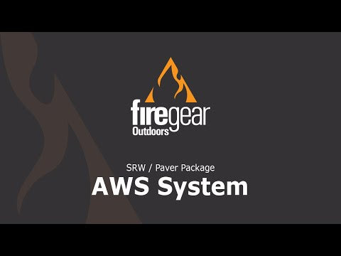 Firegear FPB-RBSAWS Electronic Ignition Gas Fire Pit Burner Kit with Round Drop Pan & Stainless Steel Burning Spur