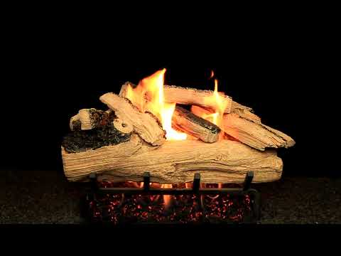Hargrove Western Pine Vented Gas Log Set with ANSI Certified System 4 Burner Kit, Propane Specialized (HGWPSAA-S4B-ANSI)