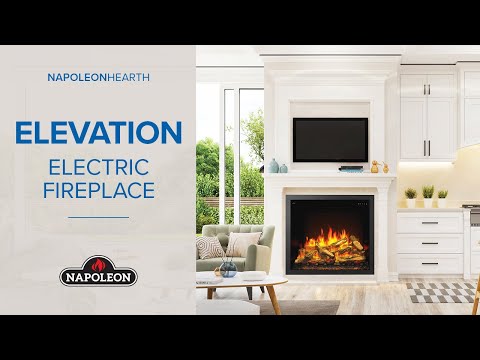 Napoleon Elevation Built-In Electric Fireplace