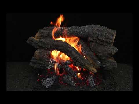 Hargrove Canyon Timbers Vented Gas Log Set with RGA/ANSI Certified Burner (HGCYSAA-EHB-RGA)