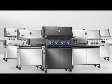 Napoleon Phantom Prestige 500 Connected Gas Grill On Cart with Infrared Side and Rear Burners