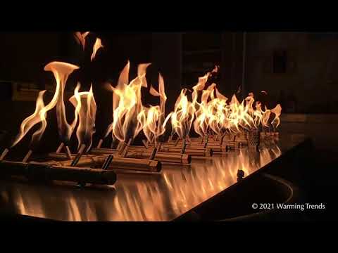 Crossfire by Warming Trends CFBDT-PBIK Push Button Spark Ignition Double Tree-Style Brass Gas Fire Pit Burner Kit