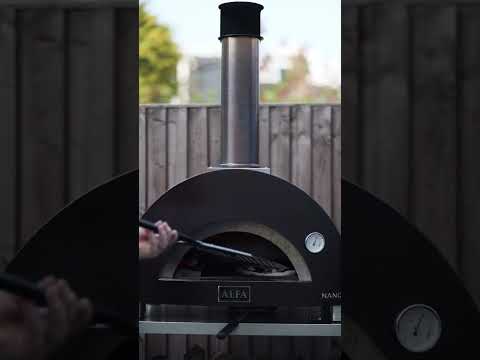 Alfa Moderno 1 Pizze Gas Pizza Oven with 31.5-Inch Cooking Station
