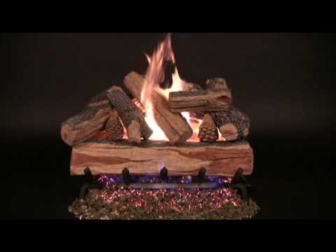Rasmussen XF-Kit CrossFire Series Complete Fireplace Log Set