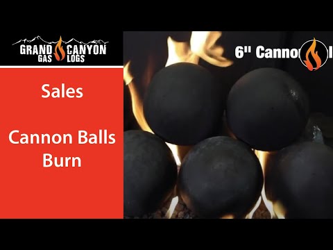 Grand Canyon 12-Piece Grey Cannon Ball Set, 2-Inches