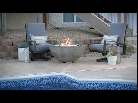 The Outdoor GreatRoom Company Cove 42-Inch Edge Bowl Gas Fire Pit
