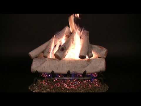 Rasmussen DF-WB White Birch Double Sided Gas Logs Only